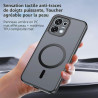 Effcotuo Magnétique Coque pour Oppo A6 Pro 5G /4G Case avec MagSafe avec Verre Trempé Protection écran Anti-Chute Silicone Soupl