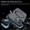 Effcotuo Magnétique Coque pour Oppo A6 Pro 5G /4G Case avec MagSafe avec Verre Trempé Protection écran Anti-Chute Silicone Soupl