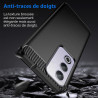 Effcotuo Coque pour Oppo A80 5G Cover, Etui Souple Flexible en Premium TPU, Antichoc, Anti-dérapante pour Oppo A80 5G-Noir