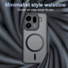 Effcotuo Magnétique Coque pour Oppo Find X9 Pro Case avec MagSafe Protection Anti-Chute Silicone Souple + PC Givré Coque, Etui T