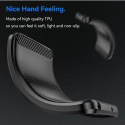 Effcotuo Coque pour Oppo Reno11 F 5G Cover, Etui Souple Flexible en Premium TPU, Antichoc, Anti-dérapante pour Oppo Reno 11F 5G-