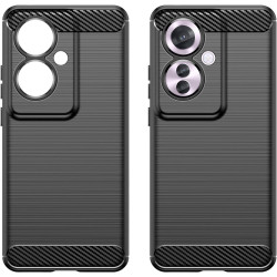 Effcotuo Coque pour Oppo Reno11 F 5G Cover, Etui Souple Flexible en Premium TPU, Antichoc, Anti-dérapante pour Oppo Reno 11F 5G-