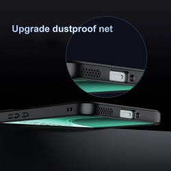 Effcotuo Magnétique Coque pour Oppo Reno 14 5G Case avec MagSafe, Anti-Chute Silicone Souple + Acrylique Givré Coque, Etui Trans