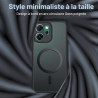 Effcotuo Magnétique Coque pour Oppo Reno 14 FS/14FS/14 F/14F 4G/5G Case avec MagSafe, Anti-Chute Silicone Souple + Acrylique Giv