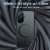 Effcotuo Magnétique Coque pour Xiaomi POCO F7 5G Case avec MagSafe, Anti-Chute Silicone Souple + Acrylique Givré Coque, Etui Tra