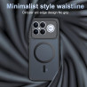 Effcotuo Magnétique Coque pour Xiaomi POCO F8 Ultra 5G Case avec MagSafe avec Verre Trempé Protection écran Anti-Chute Silicone 