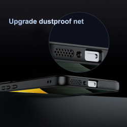 Effcotuo Magnétique Coque pour Xiaomi POCO M7 Pro 5G Case avec MagSafe, Anti-Chute Silicone Souple + Acrylique Givré Coque, Etui
