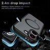 Effcotuo Magnétique Coque pour Xiaomi POCO X8 Pro 5G Case avec MagSafe avec Verre Trempé Protection écran Anti-Chute Silicone So