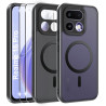 Effcotuo Magnétique Coque pour Realme 16 Pro 5G Case avec MagSafe avec Verre Trempé Protection écran Anti-Chute Silicone Souple 