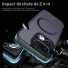 Effcotuo Magnétique Coque pour Realme 16 Pro 5G Case avec MagSafe avec Verre Trempé Protection écran Anti-Chute Silicone Souple 