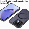Effcotuo Magnétique Coque pour Realme 16 Pro 5G Case avec MagSafe avec Verre Trempé Protection écran Anti-Chute Silicone Souple 