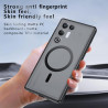 Effcotuo magnétique coque pour zte nubia rougemagic 11 air 5g case avec magsafe avec verre trempé protection écran anti-chute si