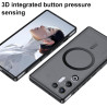 Effcotuo magnétique coque pour zte nubia rougemagic 11 air 5g case avec magsafe avec verre trempé protection écran anti-chute si