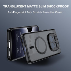 Effcotuo magnétique coque pour xiaomi rougemi note 14 pro plus/14 pro+ 5g case avec magsafe, anti-chute silicone souple + acryli