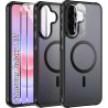 Effcotuo Magnétique Coque pour Samsung Galaxy A37 5G Case avec MagSafe avec Verre Trempé Protection écran Anti-Chute Silicone So