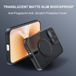 Effcotuo Magnétique Coque pour Vivo V70/V70 Elite 5G Case avec MagSafe avec Verre Trempé Protection écran Anti-Chute Silicone So