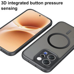 Effcotuo Magnétique Coque pour Vivo V70/V70 Elite 5G Case avec MagSafe avec Verre Trempé Protection écran Anti-Chute Silicone So