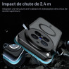 Effcotuo Magnétique Coque pour Vivo X300 Pro Case avec 1 Verre Trempé Protection écran Deux, Soft Etui Silicone TPU Cover Housse