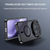 Effcotuo Magnétique Coque pour Vivo X300 Pro Case avec 1 Verre Trempé Protection écran Deux, Soft Etui Silicone TPU Cover Housse