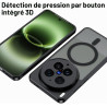 Effcotuo Magnétique Coque pour Vivo X300 Ultra Case avec MagSafe avec Verre Trempé Protection écran Anti-Chute Silicone Souple +
