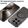 Effcotuo Magnétique Coque pour Xiaomi Mi 15T Pro 5G Case avec MagSafe avec Verre Trempé Protection écran Anti-Chute Silicone Sou