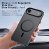 Effcotuo Magnétique Coque pour iPhone Air 5G Case avec MagSafe avec 2 Verre Trempé Protection écran Anti-Chute Silicone Souple +