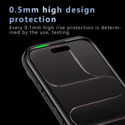 Effcotuo Magnétique Coque pour iPhone Air 5G Case avec MagSafe avec 2 Verre Trempé Protection écran Anti-Chute Silicone Souple +