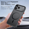 Effcotuo Magnétique Coque pour iPhone 17 Pro Max Case avec MagSafe avec 2 Verre Trempé Protection écran Anti-Chute Silicone Soup