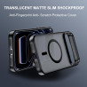 Effcotuo Magnétique Coque pour iPhone 17 Pro Max Case avec MagSafe avec 2 Verre Trempé Protection écran Anti-Chute Silicone Soup