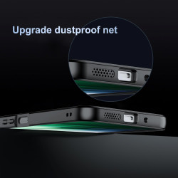Effcotuo magnétique coque pour rougemi 15 4g/5g (171) case avec magsafe, anti-chute silicone souple + acrylique givré coque, etu