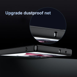 Effcotuo magnétique coque pour zte nubia rougemagic 10 air/rouge magic 10 air case avec magsafe, anti-chute silicone souple + ac