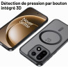 Effcotuo Magnétique Coque pour OnePlus 15 5G Case avec MagSafe avec Verre Trempé Protection écran Anti-Chute Silicone Souple + P