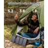 Chargeur Solaire 26800 mAh avec 4 Panneaux Solaires, Batterie Externe Solaire étanche avec Charge Rapide USB-C 18W pour Téléphon