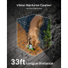 ieGeek 2K Caméra Surveillance WiFi Exterieure sans Fil Batterie, Vision Nocturne Couleur, AI & PIR Détection Mouvement, Extérieu