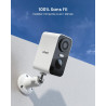 ieGeek 2K Caméra Surveillance WiFi Exterieure sans Fil ZS-GX3S 2pcs | Vision Nocturne Couleur, AI & PIR Détection Mouvement, Ext