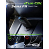 Mini Adaptateur sans Fil pour Apple CarPlay et Android Auto, Métal USB C | Convertisseur CarPlay Filaire en Sans Fil, pour iPhon