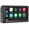Autoradio 2 din, carplay voiture & android auto, poste radio bleutooth appels main libre, 6.98 pouces hd écran tactile, navigati