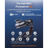 70mai Dashcam Voiture M310 Plus 4K, 2160P Caméra Vision Nocturne, Surveillance du Parking, Commande Vocale, Grand Angle, Enregis