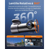 70mai Dashcam Voiture M310 Plus 4K, 2160P Caméra Vision Nocturne, Surveillance du Parking, Commande Vocale, Grand Angle, Enregis