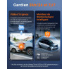 70mai Dashcam Voiture M310 Plus 4K, 2160P Caméra Vision Nocturne, Surveillance du Parking, Commande Vocale, Grand Angle, Enregis