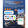 70mai Dashcam Voiture M310 Plus 4K, 2160P Caméra Vision Nocturne, Surveillance du Parking, Commande Vocale, Grand Angle, Enregis