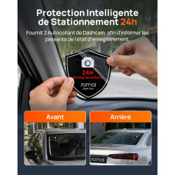 70mai Dash Cam Voiture M310 Plus 3K, 1620P Caméra Embarquée Voiture avec WDR,Vision Nocturne, Enregistrement en Boucle, Mode Sta