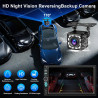 Autoradio 1 din avec écran tactile hd 7 pouces, carplay sans fil et android auto, radio voiture bleutooth mains libres, mirror l