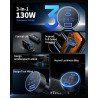 130W Chargeur Allume Cigare USB C avec LED Voltmètre, 3Ports Adaptateur 12V | Prise USB Voiture Chargeur Rapide Voiture Car Acce