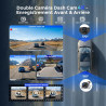 Avylet écran 10,25" carplay & android auto, détection ai bsd arrière | | dashcam 4k avant & hd 64go, 1920x720p, 60fps, mirror li