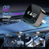 Adaptateur sans Fil CarPlay 4 en 1 Filaire vers sans Fil pour CarPlay & Android Auto avec Mirror Link & AirPlay, Module Car-Play