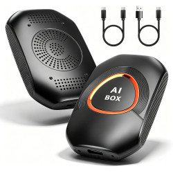 Adaptateur sans fil 5 en 1 pour C-arPlay et Android Auto, adaptateur CarPlay sans fil avec Net-Flix, You-Tube, carte TF, Plug & 