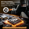 Adaptateur sans fil 5 en 1 pour C-arPlay et Android Auto, adaptateur CarPlay sans fil avec Net-Flix, You-Tube, carte TF, Plug & 