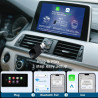 2 en 1 Adaptateur CarPlay sans Fil -Compatible avec IPhone et Android Auto sans Fil, USB/Type-C, Mini-Stable sans Délai, Plug an