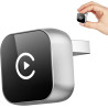 Adaptateur Audio sans Fil CarPlay & Android Auto 2-en-1, USB/Type-C,Plug-and-Play, Connexion Rapide et Stable, Adaptateur sans F